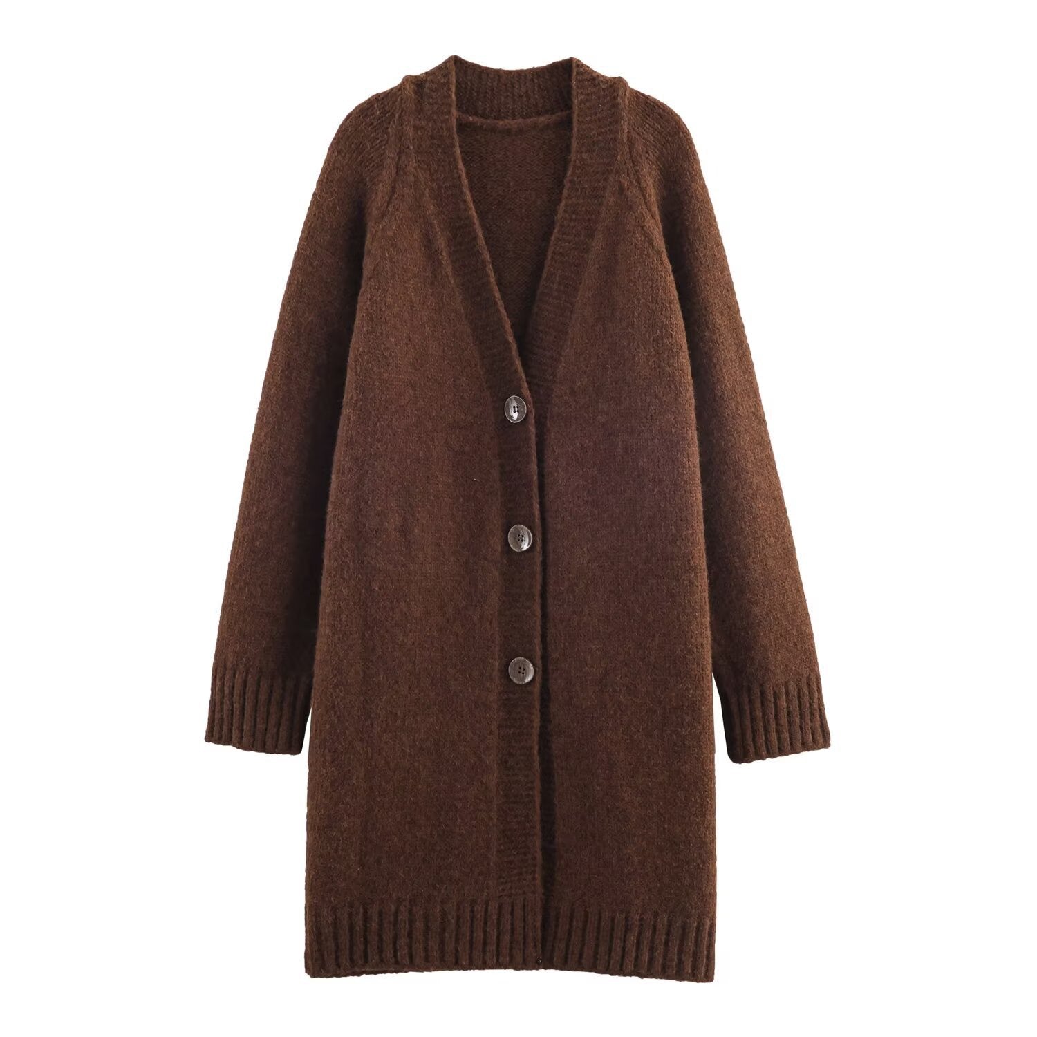 Cardigan long en maille - NUN0110