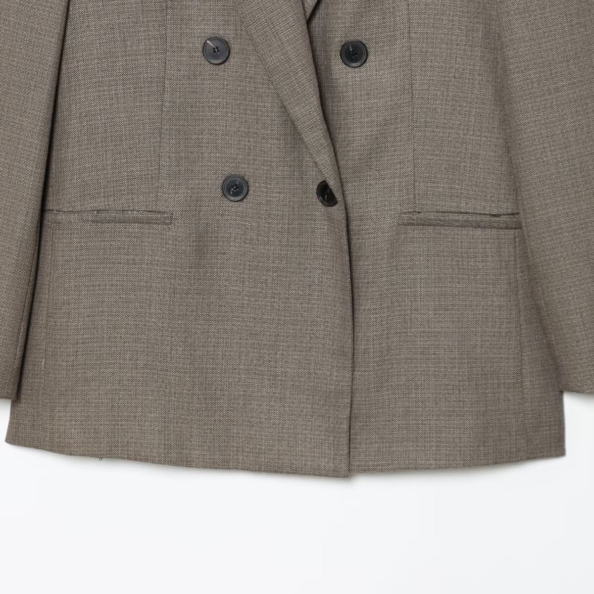 Veste blazer gris taupe - NUN0113