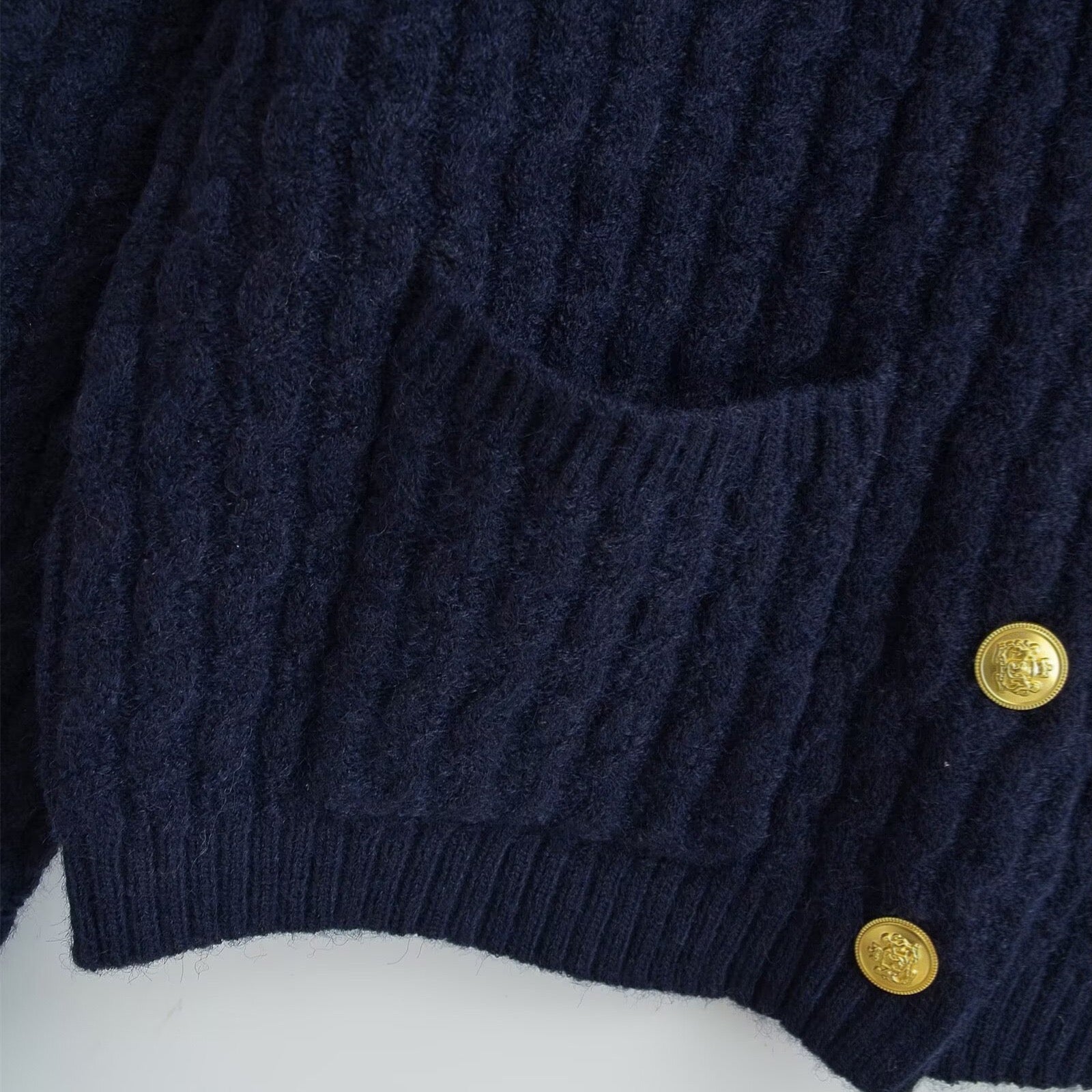 Cardigan bleu marine - 0115