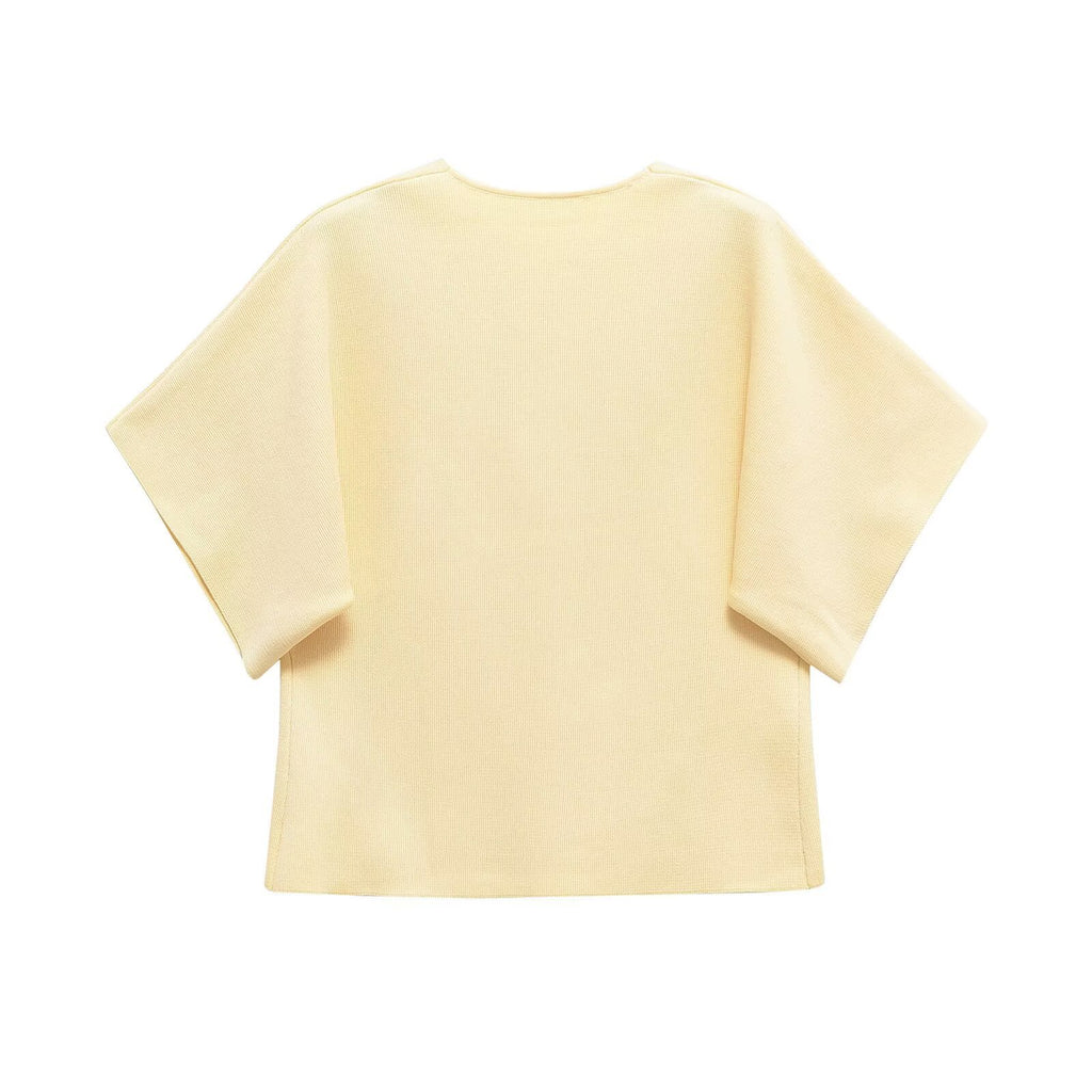 Cardigan court en maille