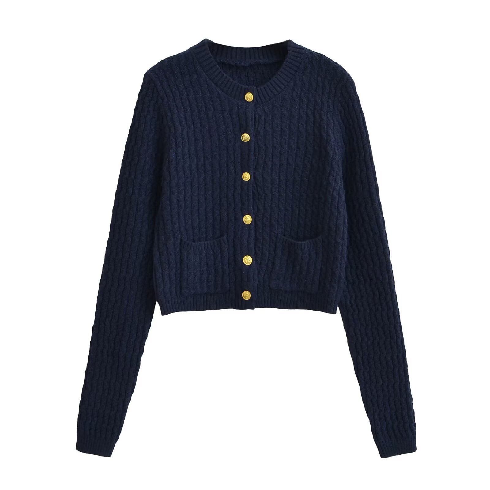 Cardigan bleu marine - 0115