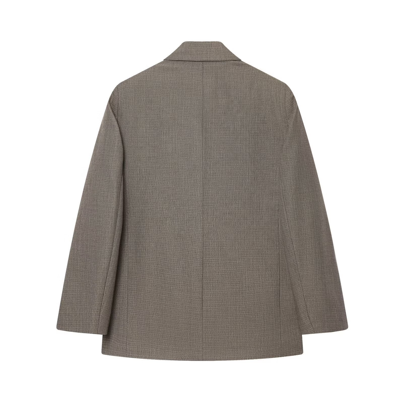 Veste blazer gris taupe - NUN0113