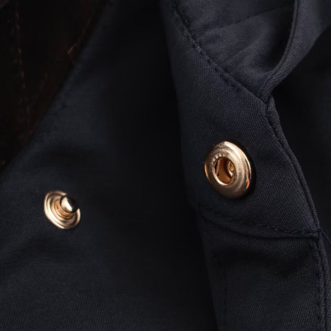 Veste imperméable bleu marine avec capuche - NUN0114