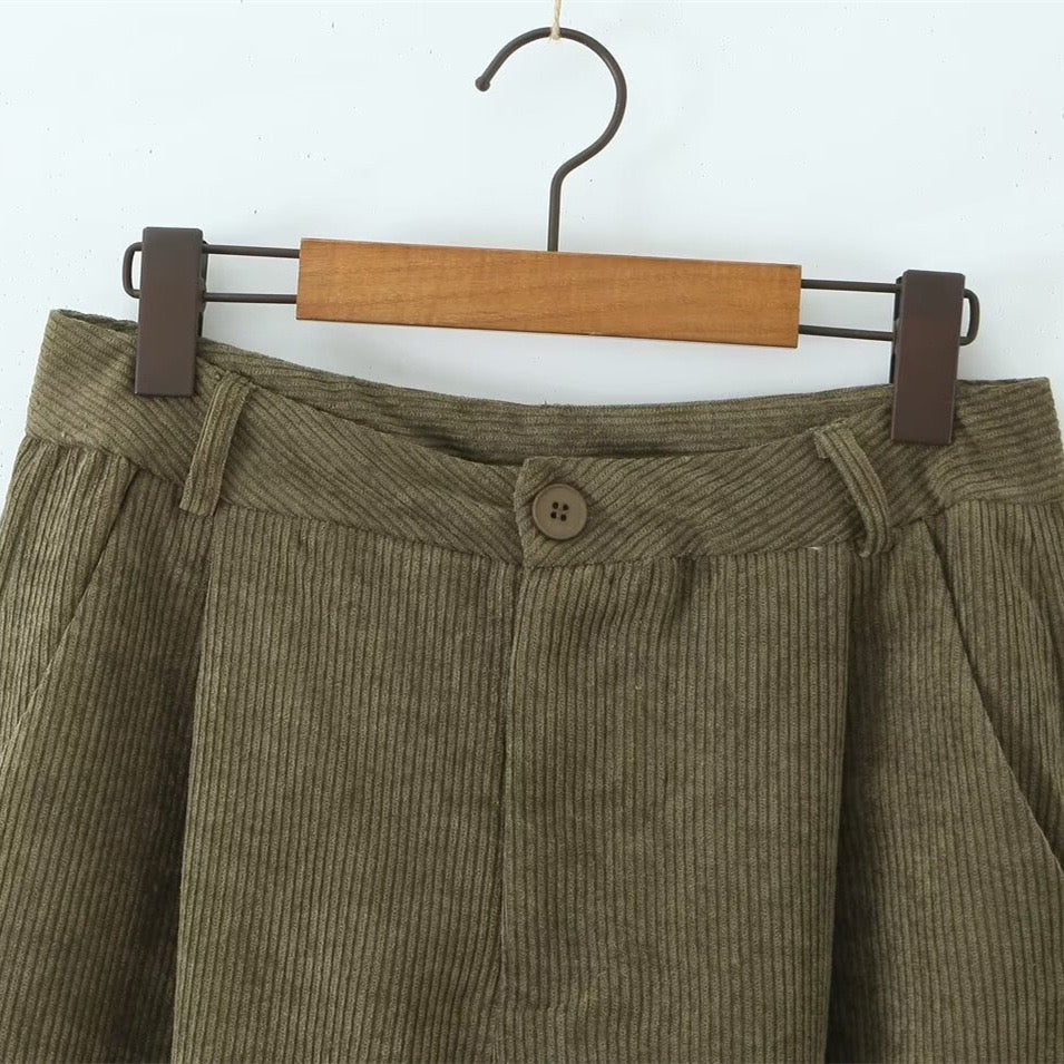 Pantalon en velours côtelé - NUN0109