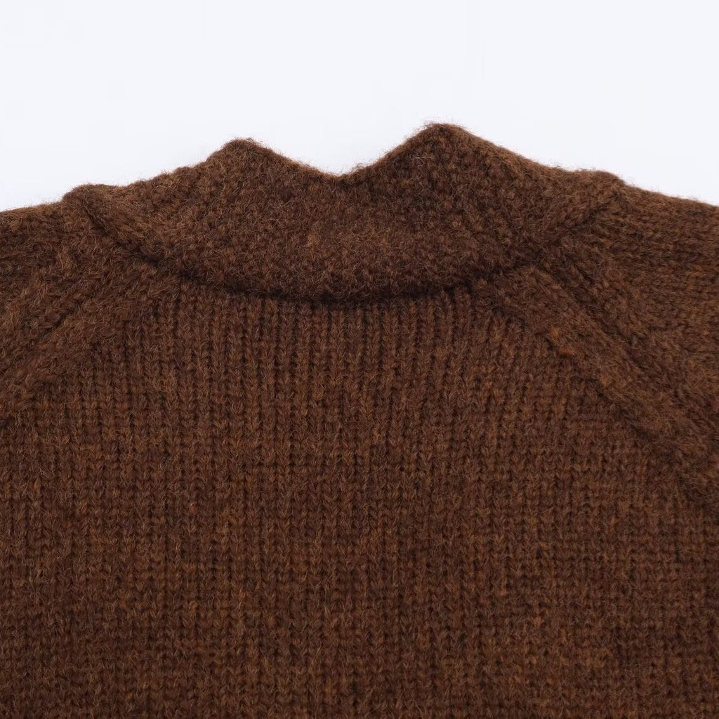 Cardigan long en maille - NUN0110