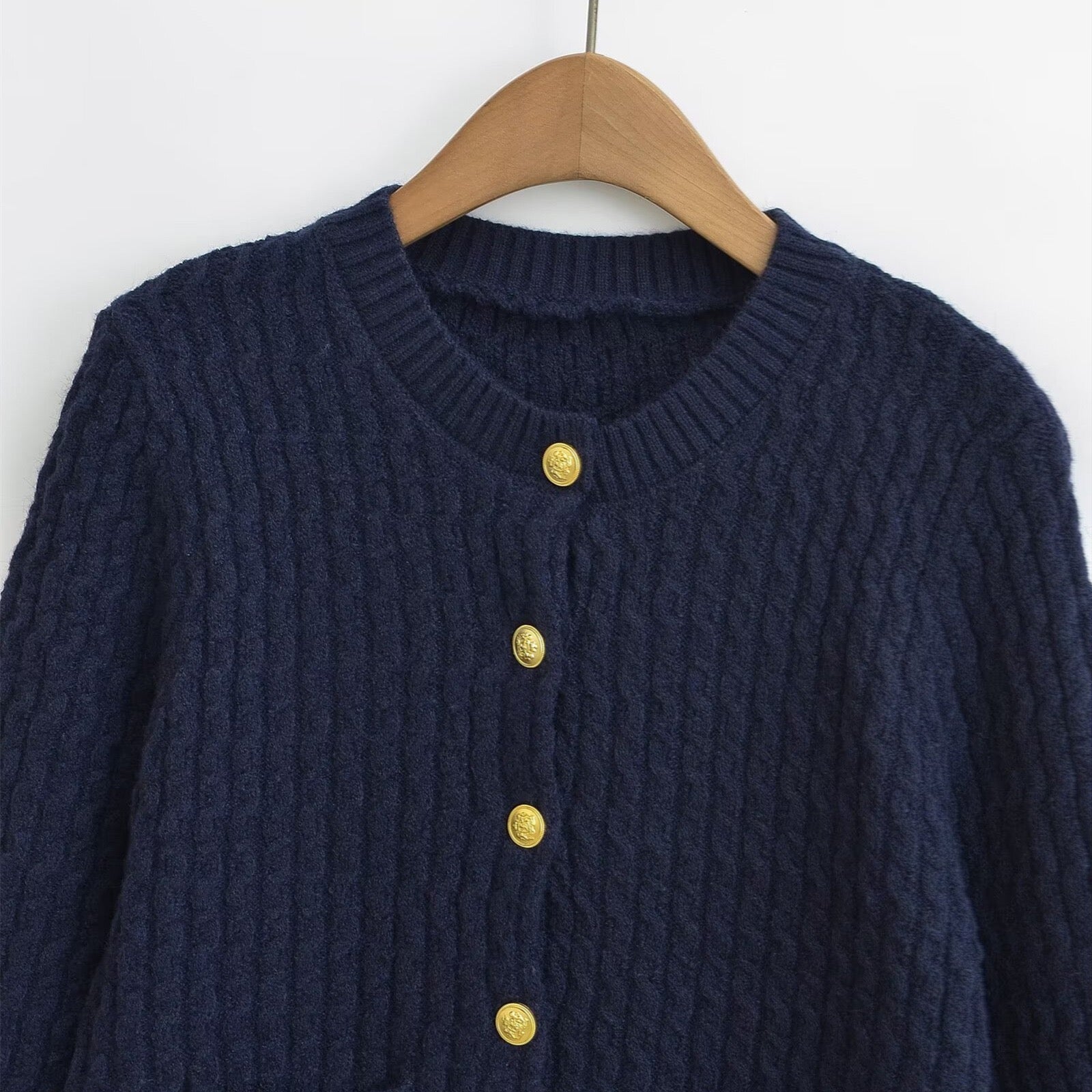 Cardigan bleu marine - 0115