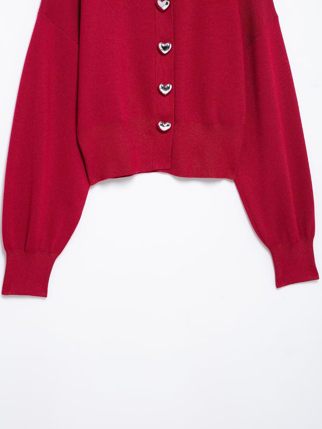 Cardigan rouge - NUN0103
