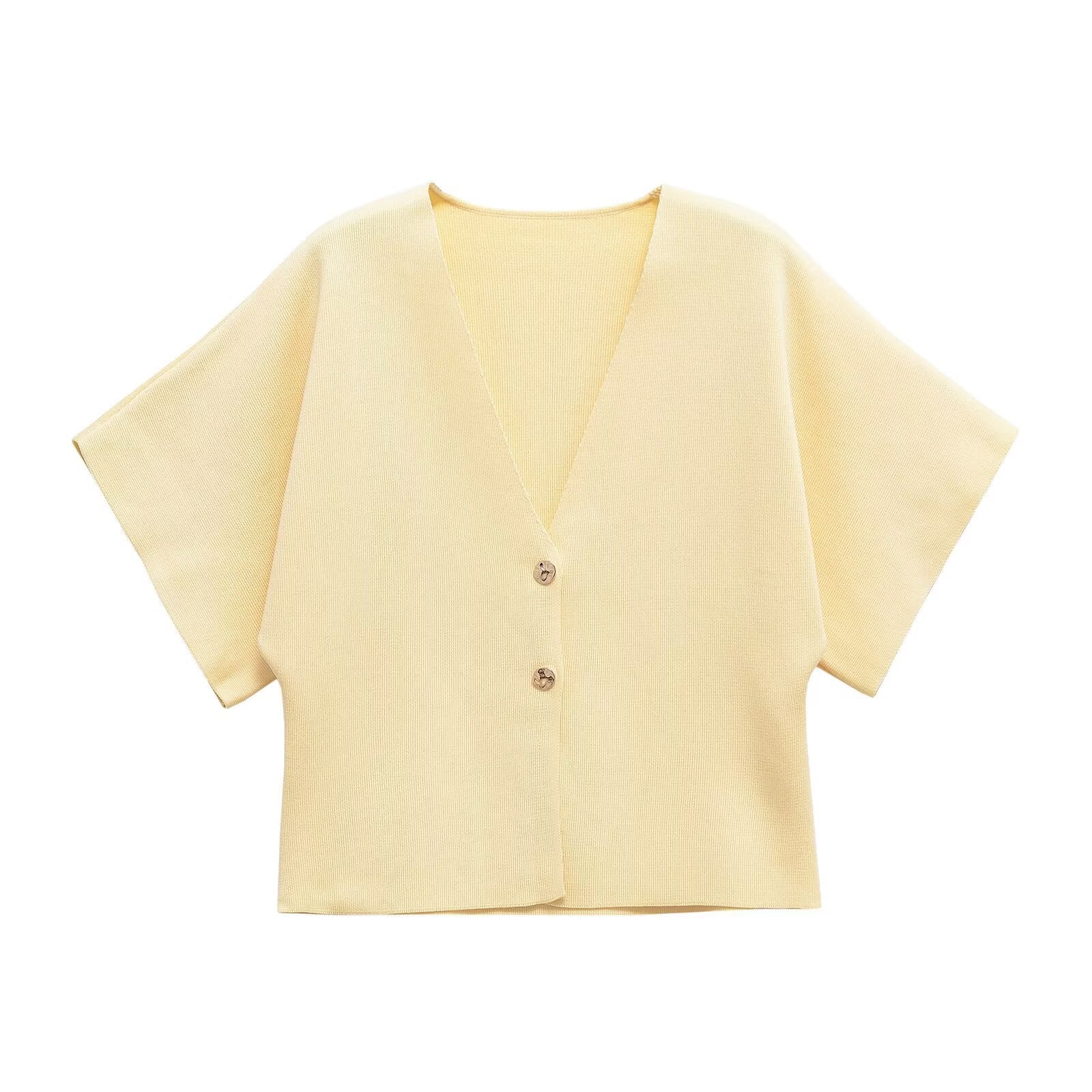 Cardigan court en maille