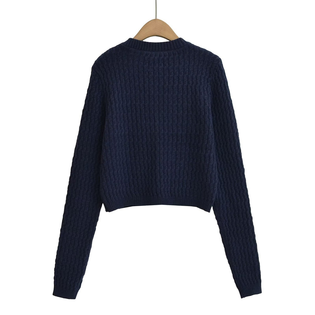 Cardigan bleu marine - 0115